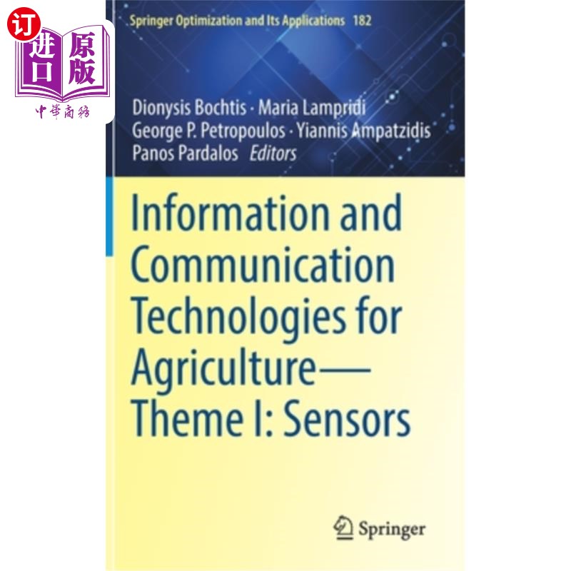 海外直订Information and Communication Technologies for Agriculture--Theme I: Sensors 农业信息与通信技术——主题一: