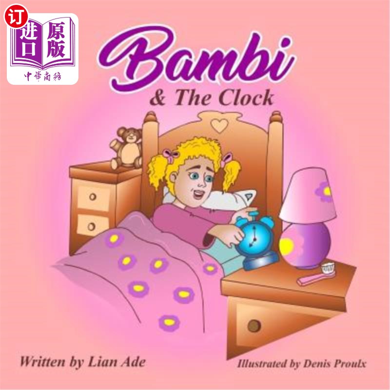 海外直订Bambi and The Clock 班比和钟