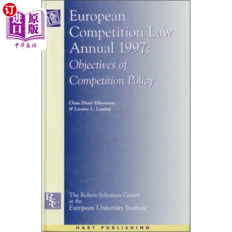 海外直订European Competition Law Annual 1997 1997年欧洲竞争法年度