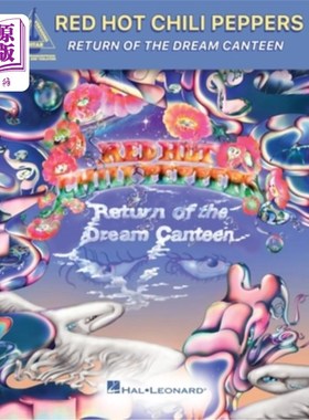 海外直订Red Hot Chili Peppers - Return of the Dream Canteen: Guitar Recorded Versions So 红辣椒-梦想食堂的回归:吉他