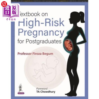 海外直订医药图书Textbook on High-Risk Pregnancy for Postgraduates 研究生高危妊娠教材