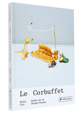 现货 Le Corbuffet 勒柯布西耶 进口艺术 可食用的艺术和设计经典 送礼 现当代设计 食谱【中商原版】