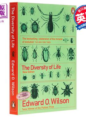 预售 缤纷的生命 The Diversity of Life Penguin Press Science 英文原版 爱德华·威尔逊：生命多样性 Edward O. Wilson【中商原