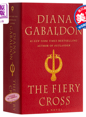 异/外乡人5 火红十字架 英文小说古战场传奇影视 英文原版书 The Fiery Cross Outlander Diana Gabaldon【中商原版】