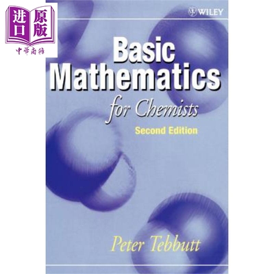 预售 化学家基础数学 第2版 Basic Mathematics For Chemists 英文原版 Peter Tebbutt wiley【中商原版】