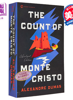 【中商原版】基督山伯爵 英文原版 小说 英文版正版 The Count of Monte Cristo 世界经典文学名著 大仲马