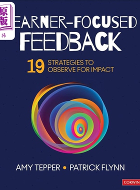 现货 以学习者为中心的反馈 观察影响的 19 种策略 Learner-Focused Feedback 英文原版 进口图书 教育学与教育理论【中商原版】