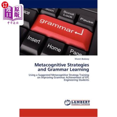 海外直订Metacognitive Strategies and Grammar Learning 元认知策略与语法学习