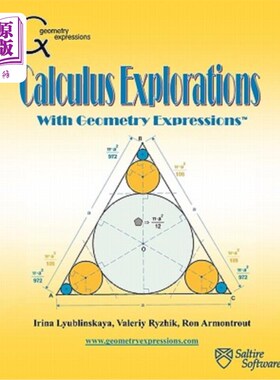 海外直订Calculus Explorations with Geometry Expressions 几何表达式的微积分探索