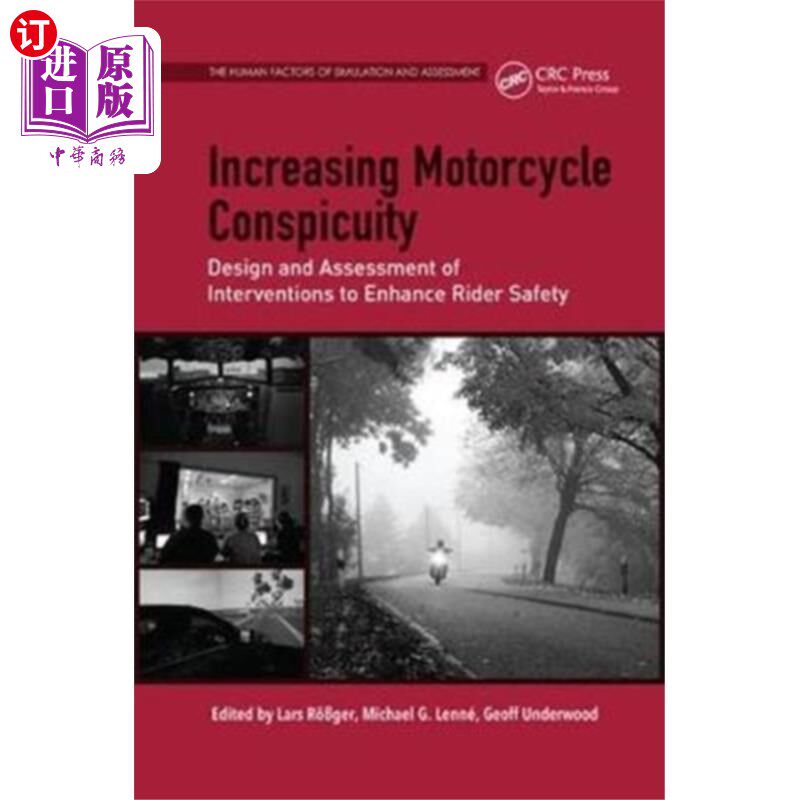 海外直订Increasing Motorcycle Conspicuity 增加摩托车的可见度