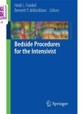 海外直订医药图书Bedside Procedures for the Intensivist 重症监护病房床边程序