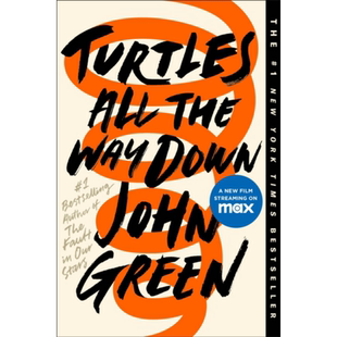 John Green 龟背上的世界 英文原版 Turtles All The Way Down 无比美妙的痛苦星运里的错同作者 路上都是乌龟 美版平装