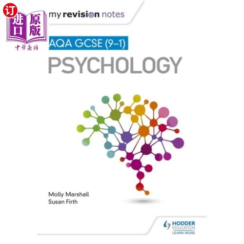 海外直订My Revision Notes: AQA GCSE (9-1) Psychology 我的复习笔记:AQA GCSE(9-1)心理学