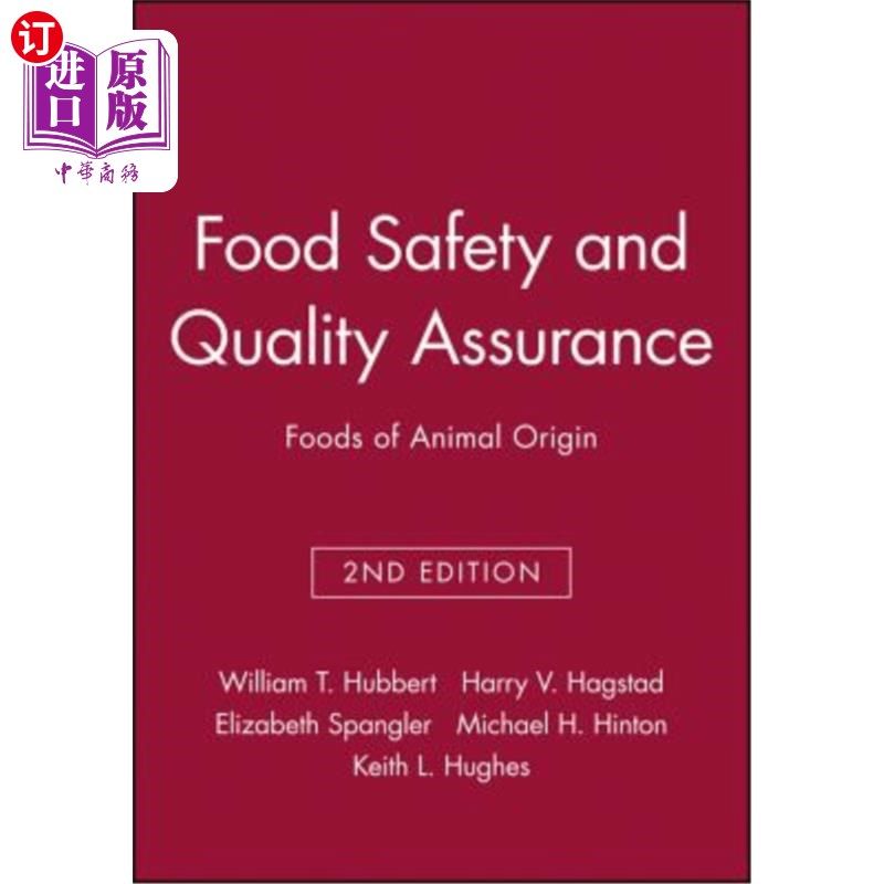 海外直订医药图书Food Safety and Quality Assurance: Foods of Animal Origin 食品安全与质量保证:动物源性食品