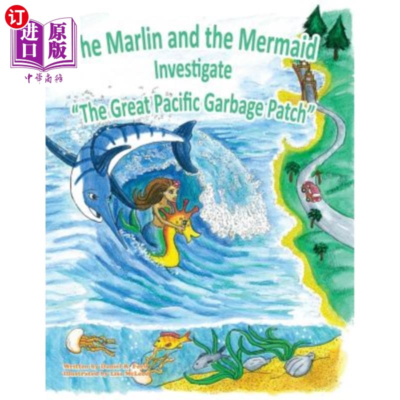 海外直订The Marlin and the Mermaid Investigate 