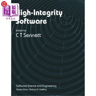 海外直订High-Integrity Software 高完整性软件