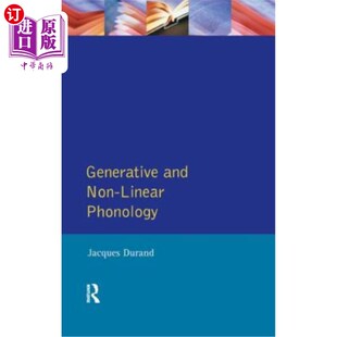Phonology 海外直订Generative Linear Non 生成与非线性音韵学 and