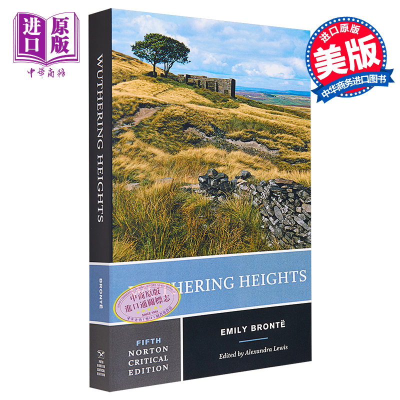 预售 Wuthering Heights 英文原版 呼啸山庄  Emily Bronte【中商原版】 书籍/杂志/报纸 文学小说类原版书 原图主图