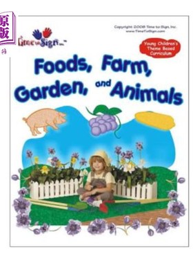 海外直订Young Childen's Theme Based Curriculum: Foods, Farm, Garden and Animals 幼儿主题课程:食物，农场，花园和动物