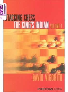 海外直订Attacking Chess: The King's Indian 进攻棋：国王的印第安人