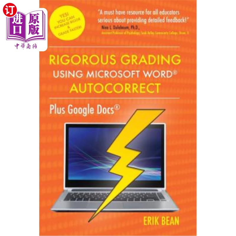 海外直订Rigorous Grading Using Microsoft Word AutoCorrect: Plus Google Docs 严格的评分使用微软Word自动更正:加上谷歌