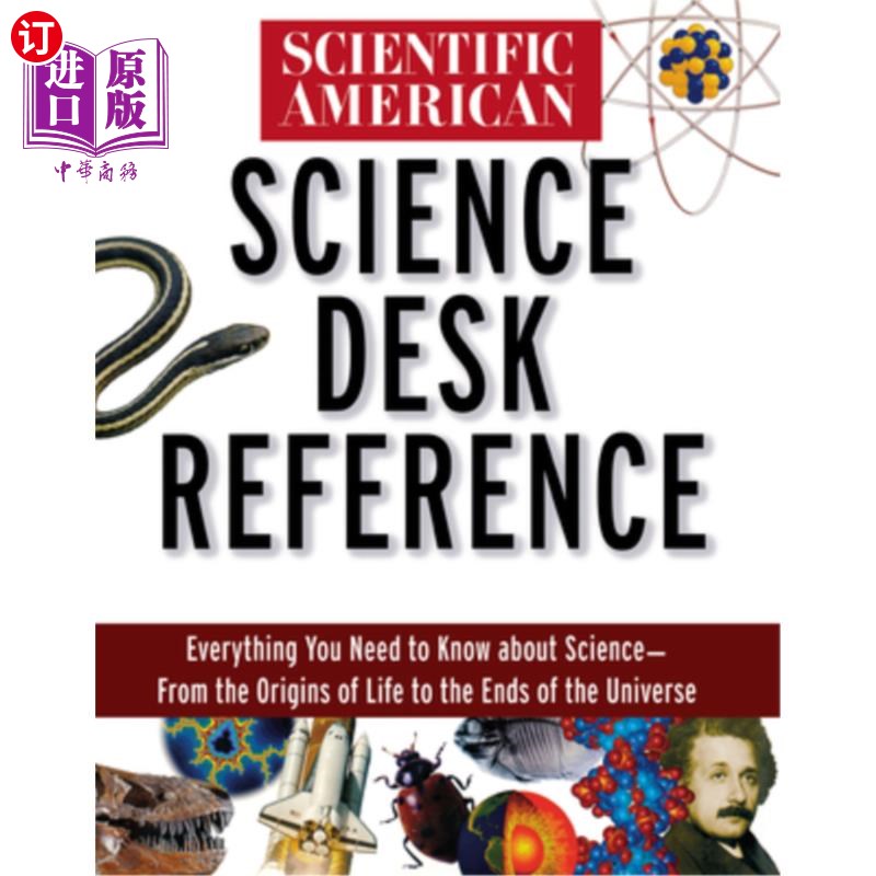 海外直订Scientific American Science Desk Reference 科学美国科学参考