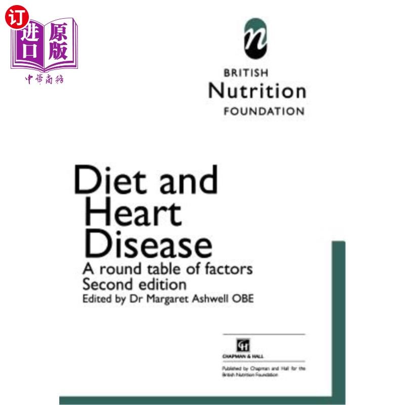 海外直订医药图书Diet and Heart Disease: A Round Table of Factors 饮食与心脏病:因素圆桌会议