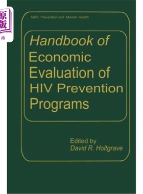 海外直订医药图书Handbook of Economic Evaluation of HIV Prevention Programs HIV预防计划经济评估手册