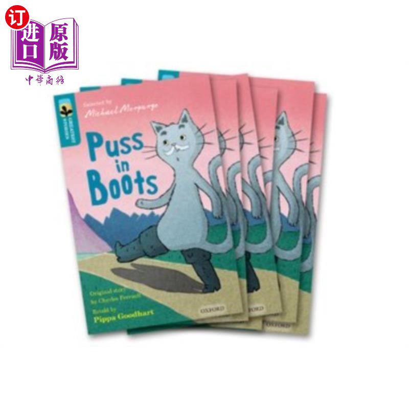 海外直订Oxford Reading Tree TreeTops Greatest Stories: O... 牛津阅读树树顶最伟大的故事:牛津9级:猫在靴子包6