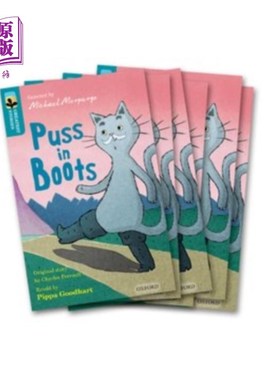 海外直订Oxford Reading Tree TreeTops Greatest Stories: O... 牛津阅读树树顶最伟大的故事:牛津9级:猫在靴子包6