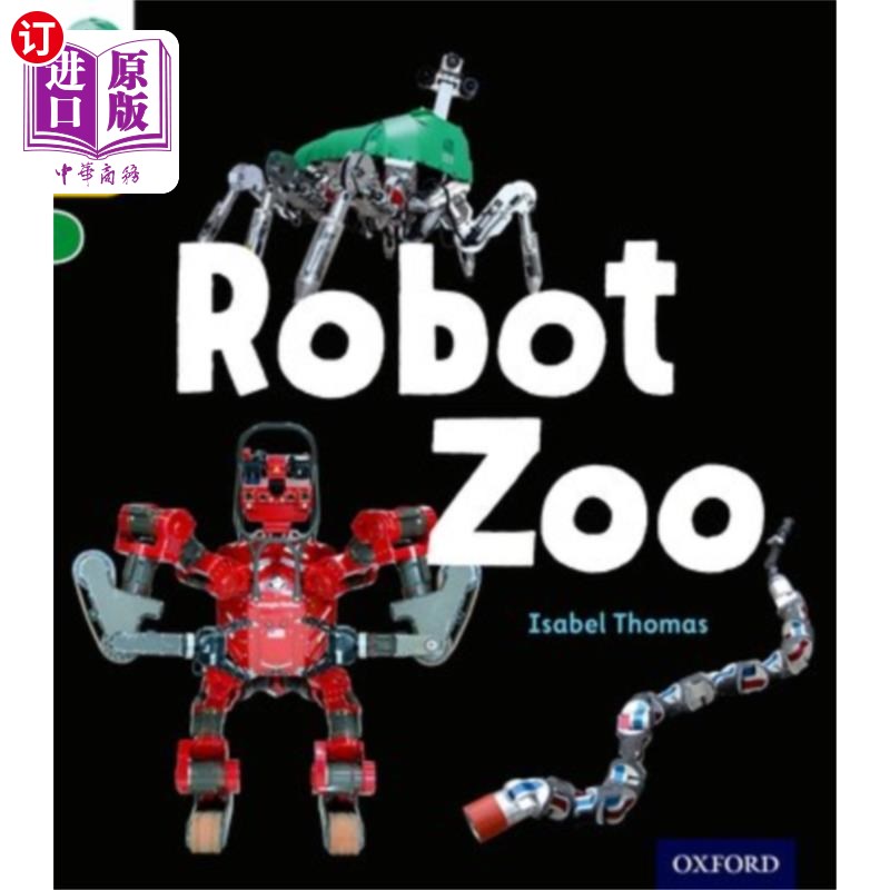 海外直订Oxford Reading Tree inFact: Oxford Level  5: Rob... 牛津阅读树真相:牛津第5关:机器人动物园