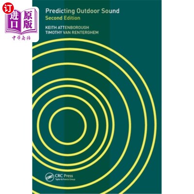 海外直订Predicting Outdoor Sound 预测户外声音