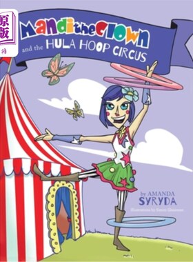 海外直订Mandi the Clown and the Hula Hoop Circus 小丑曼迪和呼啦圈马戏团