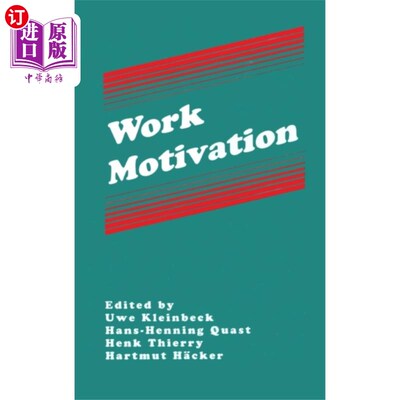 海外直订Work Motivation 工作动机