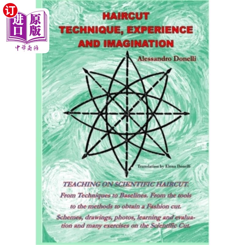 海外直订Haircut, Technique, Experience and Imagination 理发，技术，经验和想象力