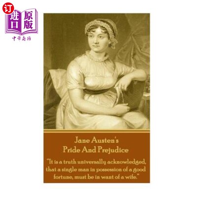 海外直订Jane Austen's Pride and Prejudice: It Is a Truth Universally Acknowledged, That  简·奥斯汀的傲慢与偏见:这是