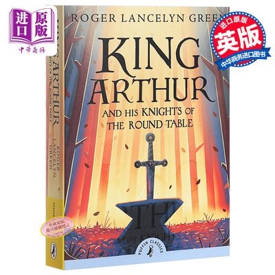 现货 【中商原版】亚瑟王和他的圆桌骑士 英文原版 King Arthur and his knights