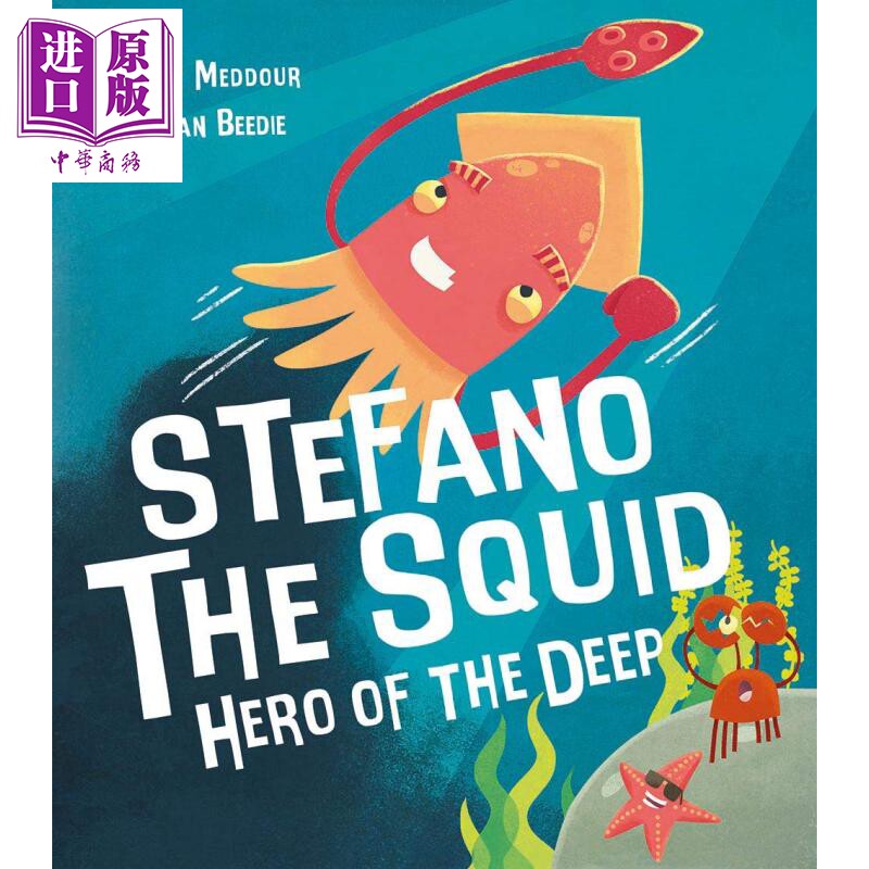 现货 duncan beedie:stefano the squid hero of the deep 深海乌贼