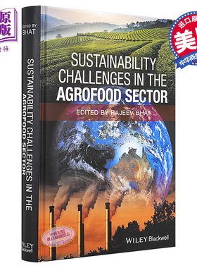 现货 农业部门可持续发展的挑战 Sustainability Challenges In The Agrofood Sector Rajeev Bhat 英文原版【中商原版】wiley