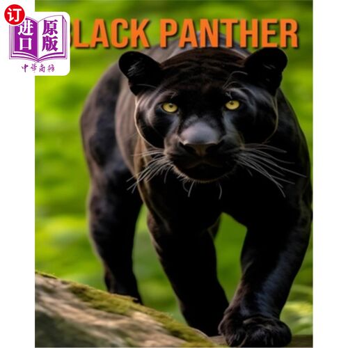 海外直订Black Panther: Fun and Fascinating Facts and Pictures About Black Panther 《黑豹：关于黑豹的有趣的事实和图