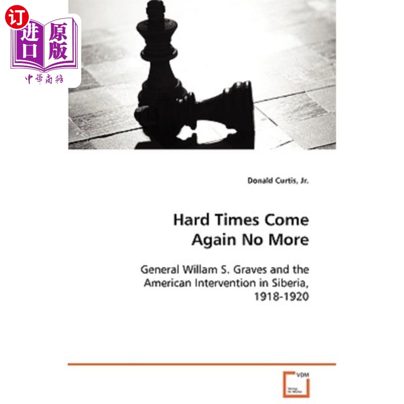 海外直订Hard Times Come Again No More 艰难岁月不再来