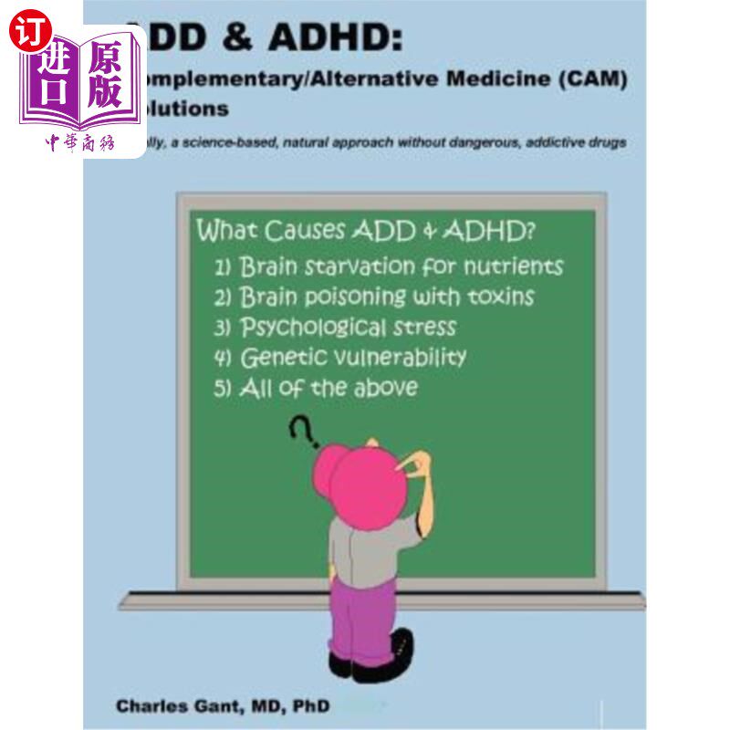 海外直订医药图书Add & ADHD: Complementary/Alternative Medicine (CAM) Solutions Add和ADHD：补充/替代医学（CAM）解决