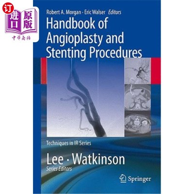 海外直订医药图书Handbook of Angioplasty and Stenting Procedures 血管成形术和支架植入程序手册