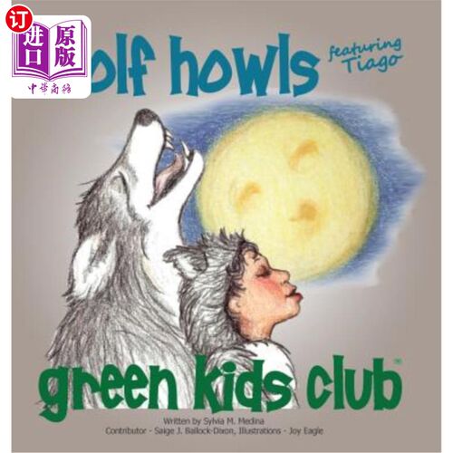 海外直订Wolf Howls 狼嚎叫