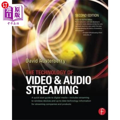 海外直订Technology of Video and Audio Streaming 视频流和音频流媒体技术