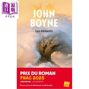 穿条纹睡衣 Fnac 法文版 男孩作者 Boyne著 素 2025 Roman Les 中商原版 Prix 爱尔兰作家John 元 预售 elements