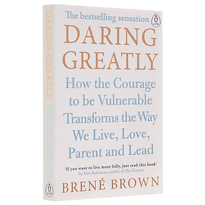 预售 无所畏惧：颠覆你内心的脆弱 【中商原版】英文原版 Daring Greatly: How the Courage to Be Vulnerable Brené Brown 布琳?