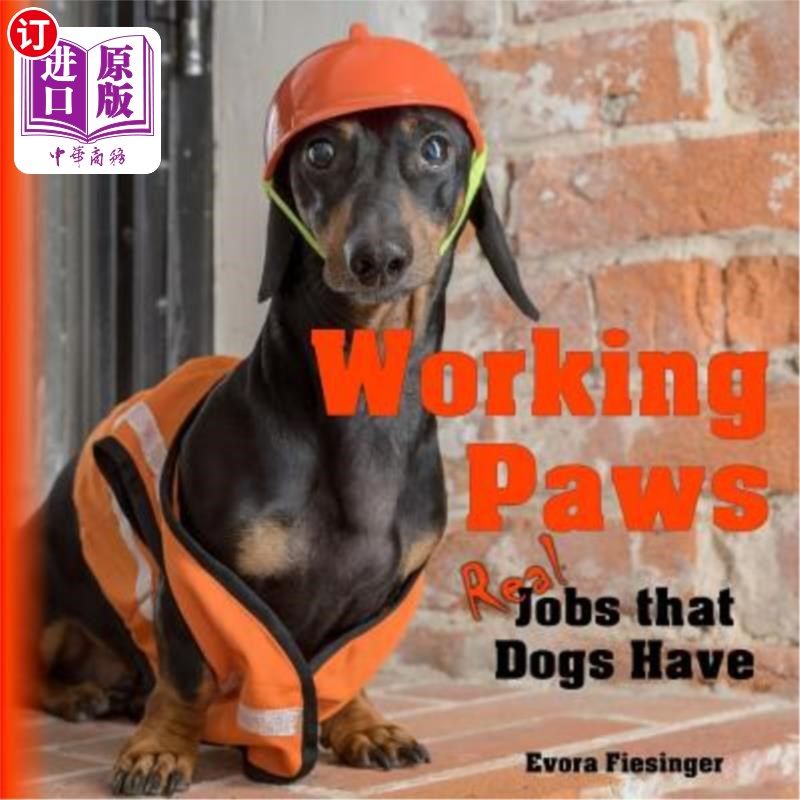 海外直订Working Paws: Real Jobs that Dogs Have 工作爪：狗的真正工作