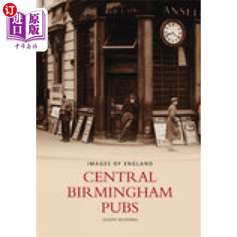 海外直订Central Birmingham Pubs 伯明翰市中心酒吧
