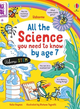 All the Science You Need to Know By Age 7 7岁时，你所需要知道的科学 英文原版进口 儿童科普绘本 知识百科【中商原版】